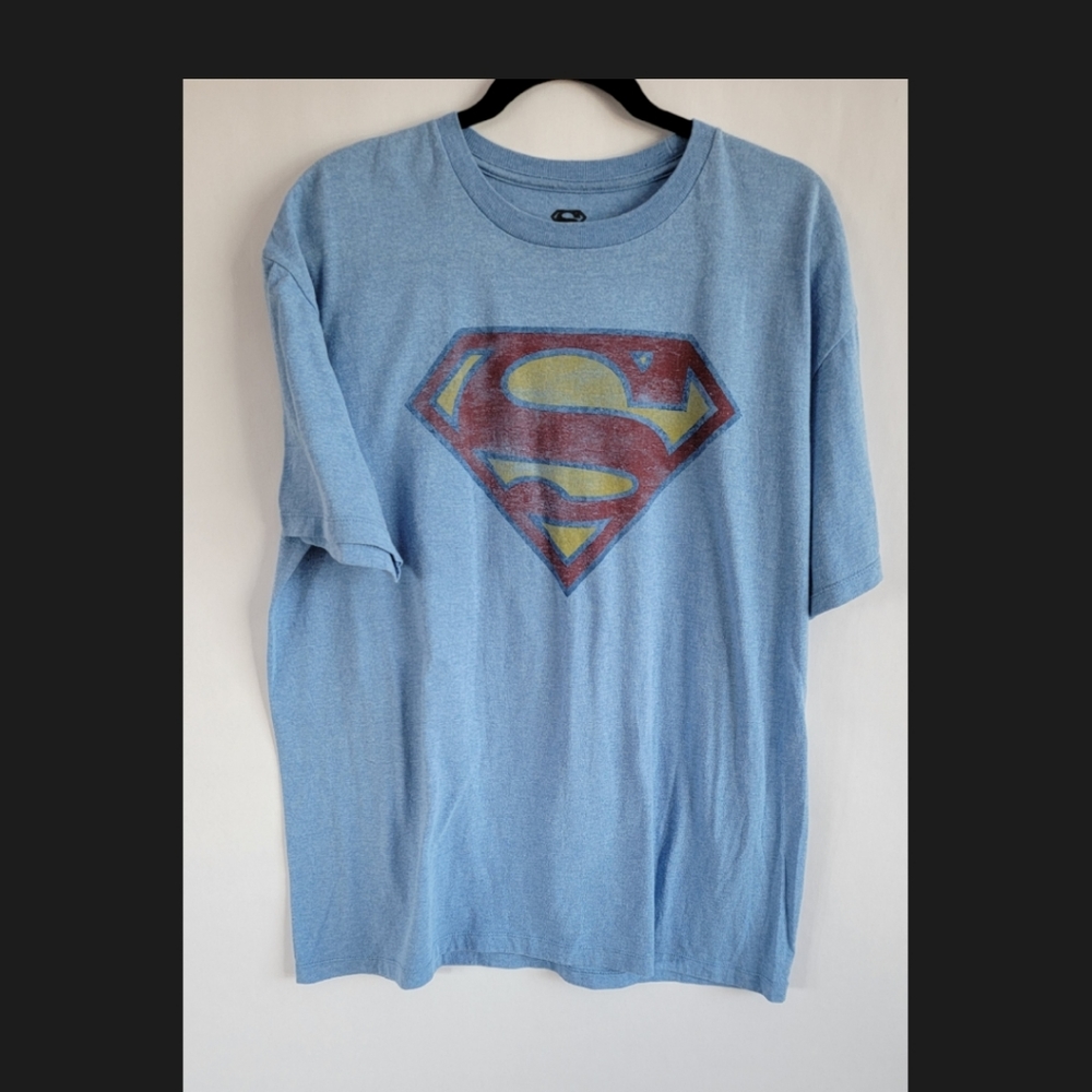 DC Comics Superman light blue shirt